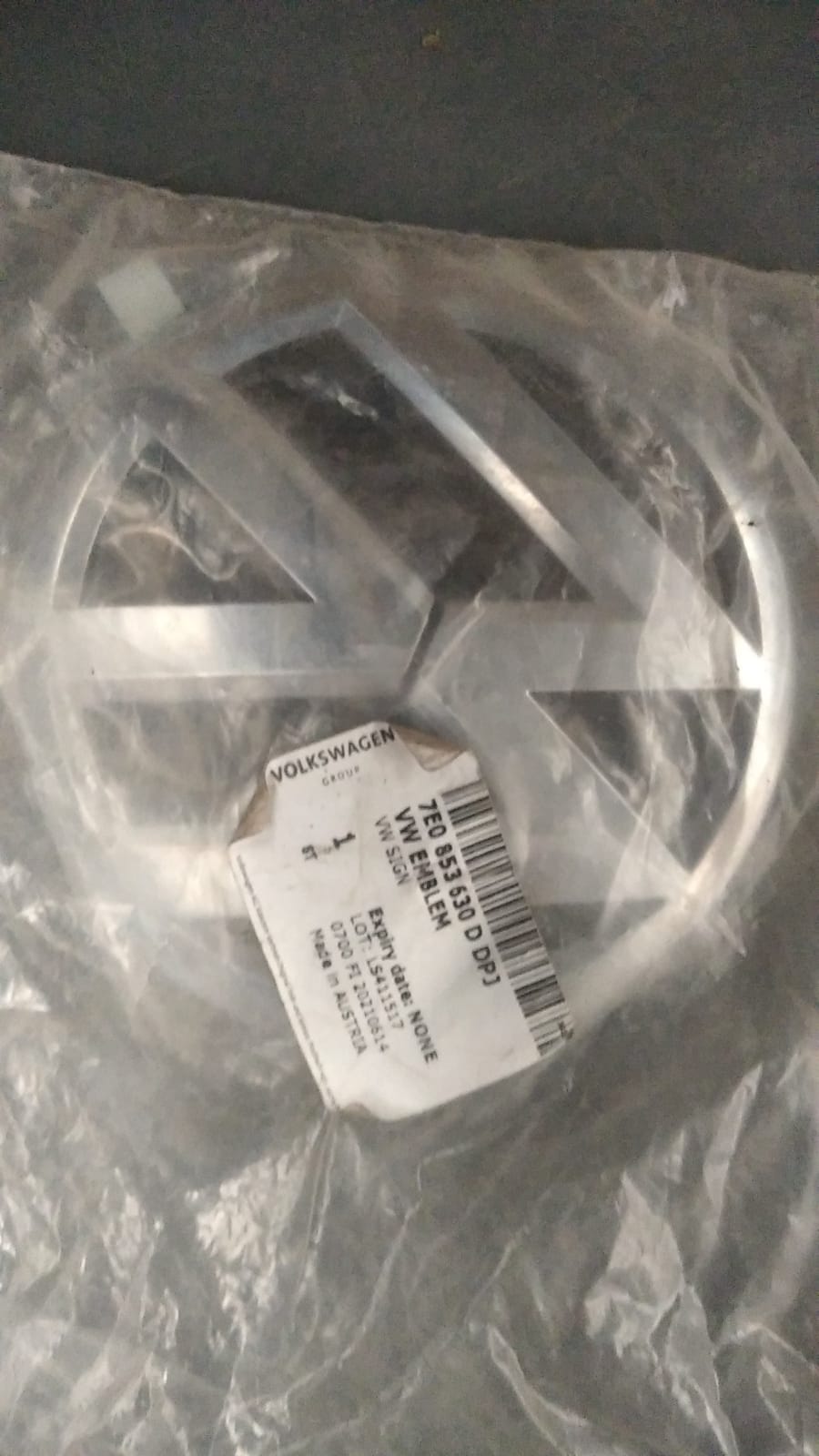 T6 Caddy Transporter   Arka Bagaj Arması