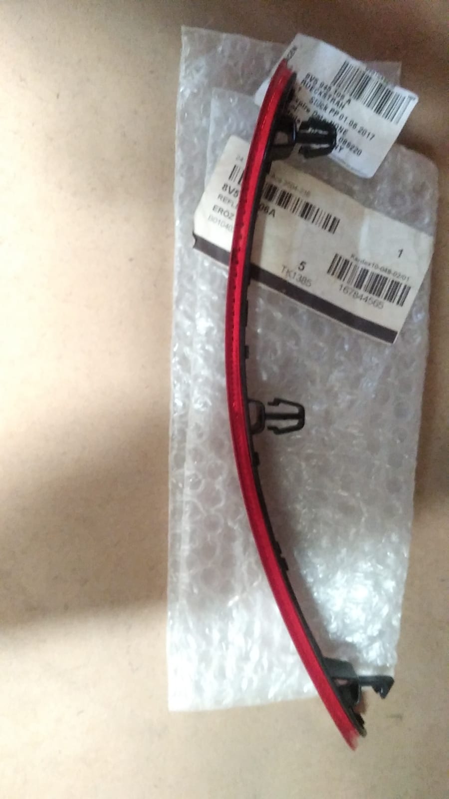 Audi A3 Sedan 2013-2014-2015-2016 Sağ Arka Tampon Alt Köşe Reflektörü