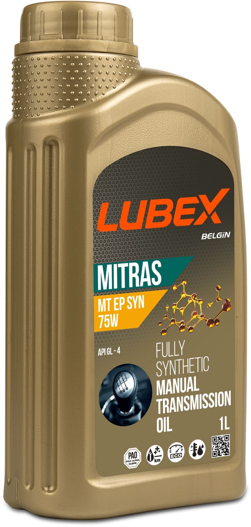 LUBEX MITRAS MT EP SYN 75W 1 LİTRE
