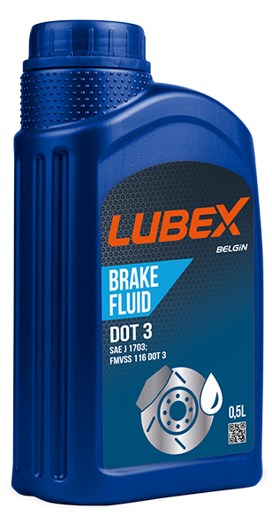 LUBEX BRAKE FLUID DOT 3 0.5 LİTRE