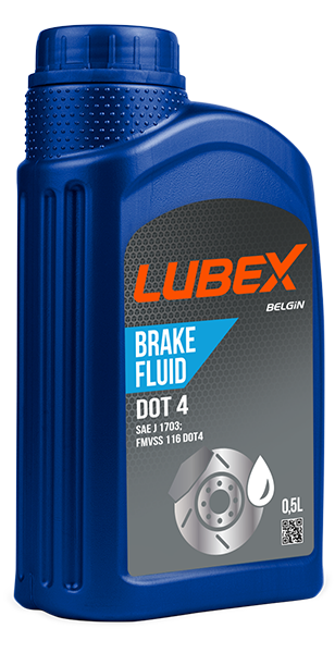 LUBEX BRAKE FLUID DOT 4 0.5 LİTRE