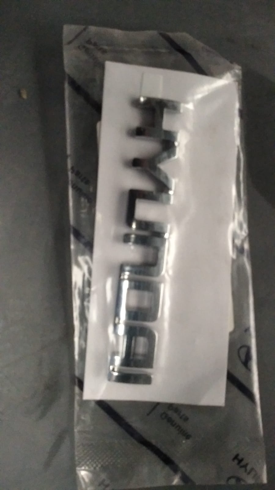 HYUNDAİ GETZ BAGAJ YAZISI