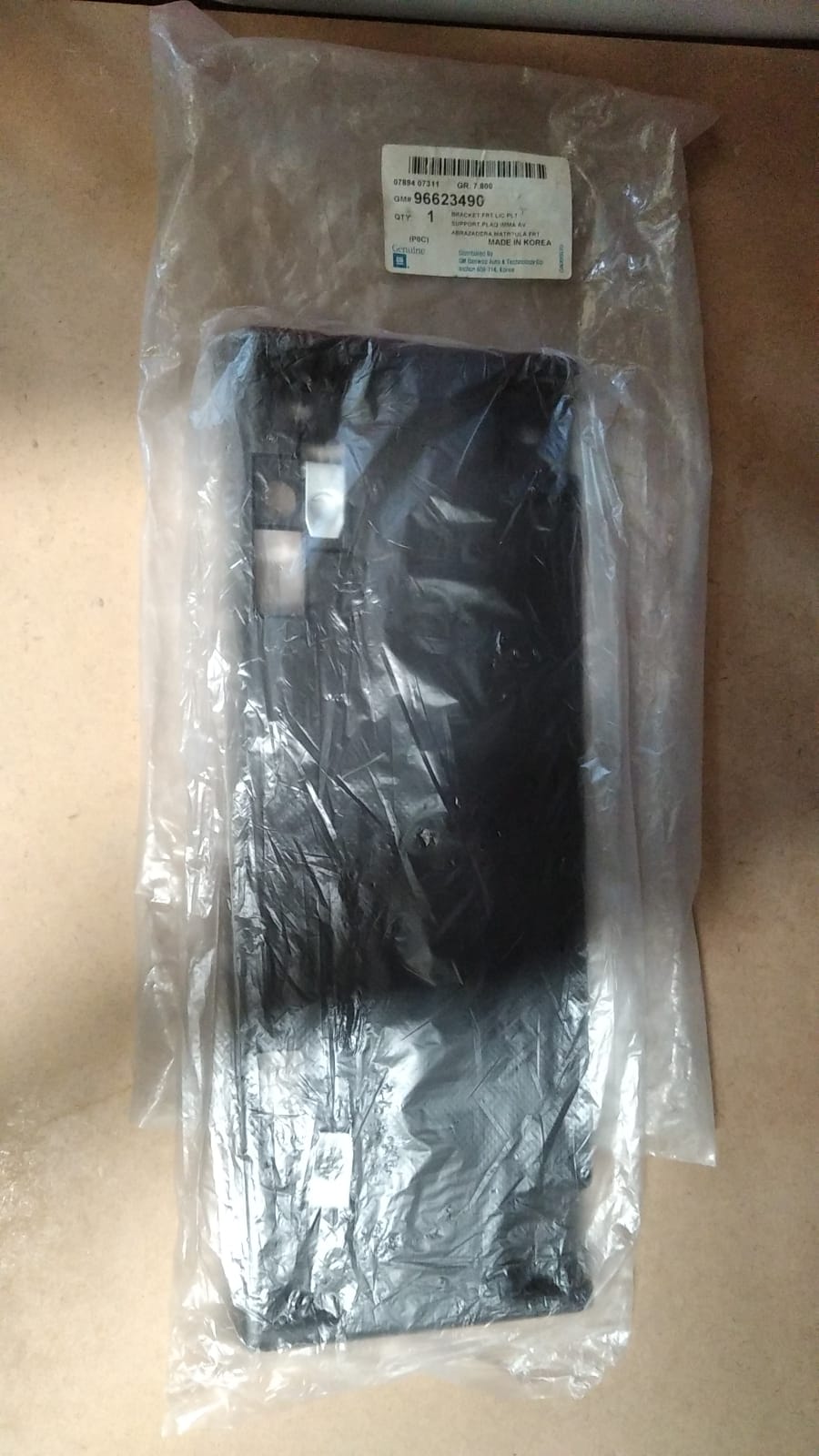 Chevrolet Captiva Ön Plakalık