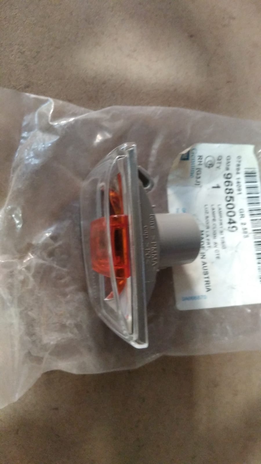 Chevrolet Aveo Sağ Ön Çamurluk Sinyali