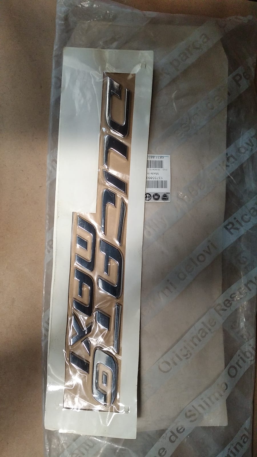 Ducato Maxi Bagaj Yazısı