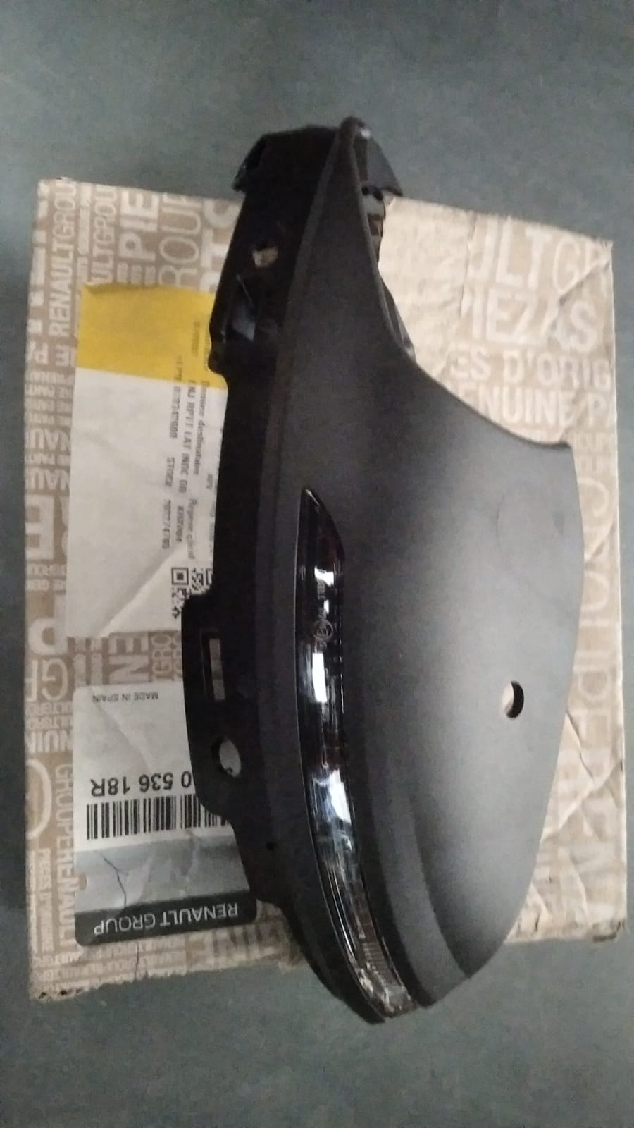 Megane 4-IV Sağ Dış Ayna Kapağı Alt Led Sinyalli