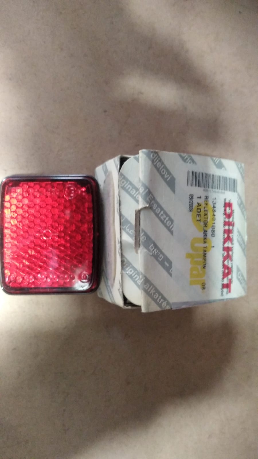 Fiat Ducato Tampon Reflektörü