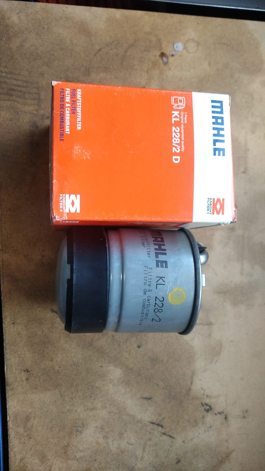 MAHLE KL 228/2D MERCEDES-BENZ SPRINTER 5-t Panelvan/Van Yakıt Filtresi