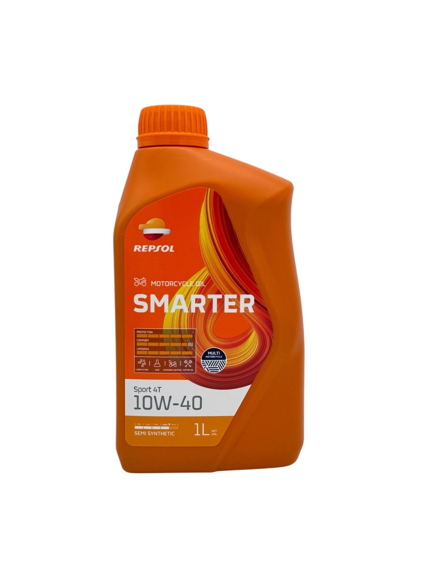 Repsol Smarter Sport 4T 10W40 1 Litre. Motosiklet Yağı